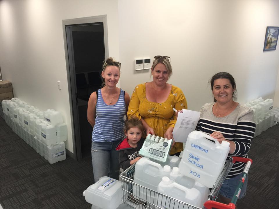 Oxenford State School Water For The West Donation